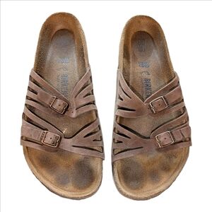 Birkenstock Women's Granada Soft Footbed Tobacco Oiled Leather
